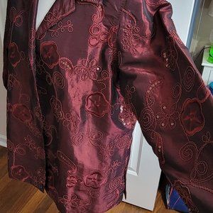 Burgundy Dress Jacket